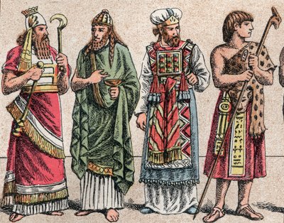 Religieuze kostuums in de oudheid door Unbekannt
