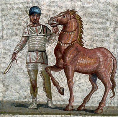 Romeinse wagenmenner, ca. 2e-3e eeuw na Chr. door Unbekannt