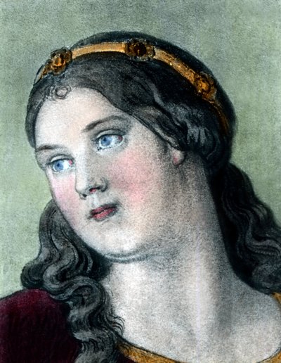 Heilige Elizabeth als tiener door Unbekannter Künstler