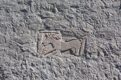 Saint Mauro koepel, kerk, laag reliëf, Maniago, Friuli, Italië door Unbekannt