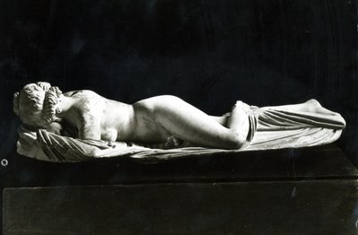 Slapende Hermafrodiet door Unbekannt
