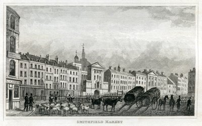 Smithfield Markt door Unbekannt