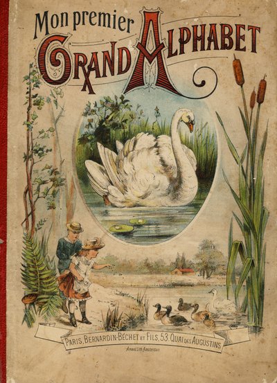 Zwaan (omslag van het boek Mon premier Grand Alphabet) door Unbekannt