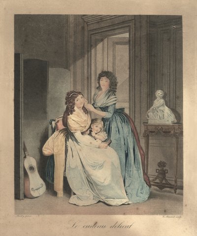 Het Delicate Geschenk, Parijs, c.1820 door Unbekannter Künstler