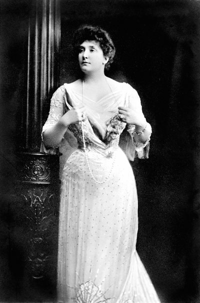 Verenigd Koninkrijk: De Australische sopraan Nellie Melba, - (echte naam Helen Porter) 1861-1931 door Unbekannt