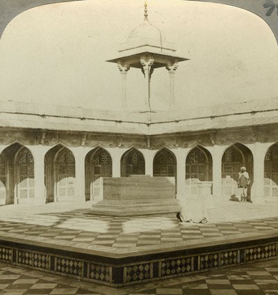 Akbars graf, Sikandara, Uttar Pradesh, India, ca. 1900s door Underwood and Underwood