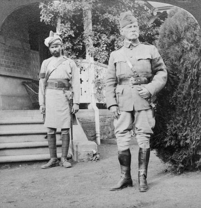 Lord Roberts, Opperbevelhebber van de Britse Legers, Zuid-Afrika, Boerenoorlog, 1900-1901 door Underwood and Underwood