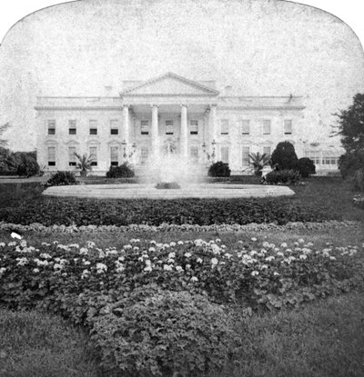 Het Witte Huis, Washington, DC, VS, begin 20e eeuw door Underwood and Underwood