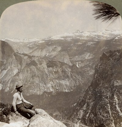 Yosemite Valley, Californië, VS door Underwood and Underwood