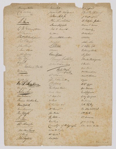 De bibliotheek van de Koninklijke Hibernische Academie (pagina uit boek) door Unidentified (European)