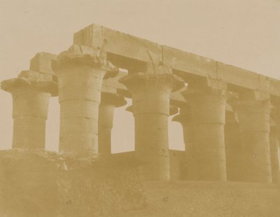 Zuilenhal, Luxor door Unidentified