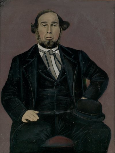 Portret van een man door Unidentified