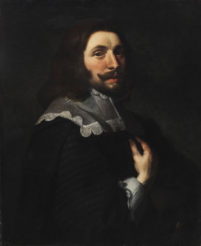 Portret van een man door Unidentified
