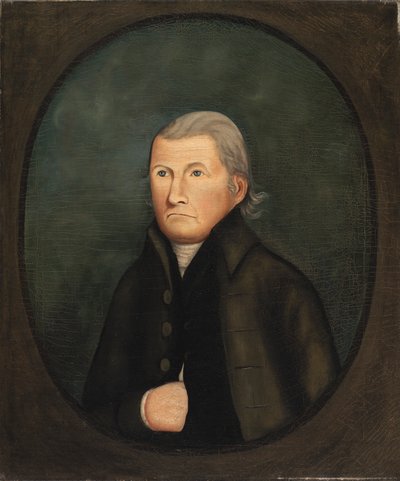 Portret van een man door Unidentified