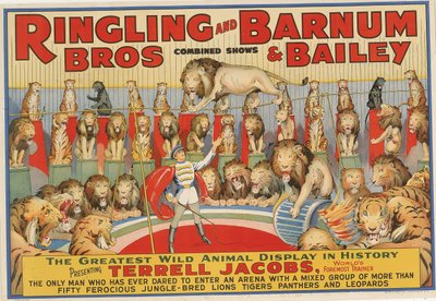Ringling Bros. en Barnum  Bailey Gecombineerde Shows: De grootste vertoning van wilde dieren in de geschiedenis door Unidentified