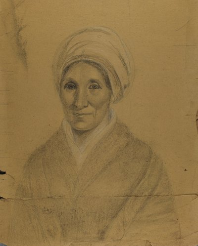Vrouw met tulband door Unidentified