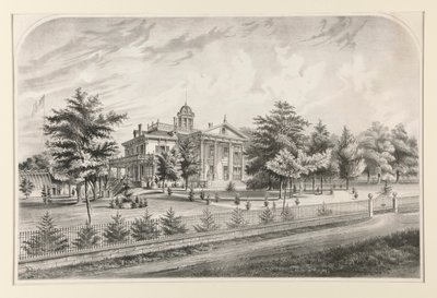 Compo House, de residentie van Richard H. Winslow Esq. in Wesport, Connecticut door Unknown