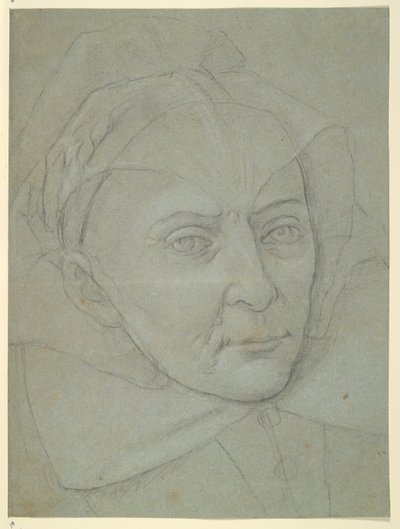 Hoofd van een vrouw door Unknown