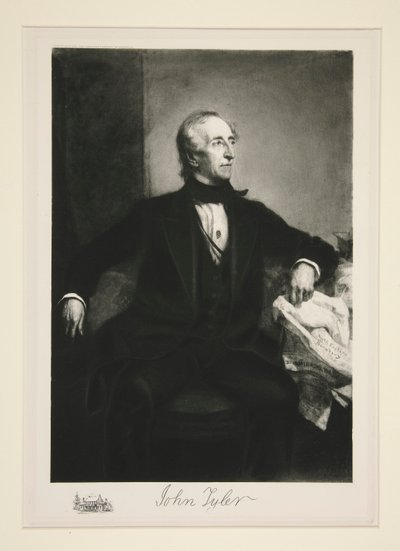Portret van John Tyler door Unknown
