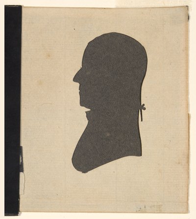 Silhouet - Gov. Trumbull (Broer van Col. Trumbull) door Unknown