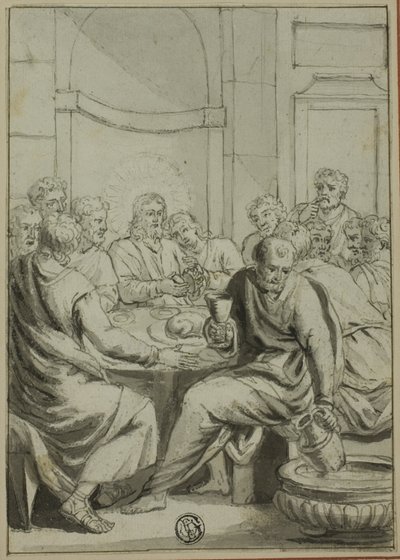 Het laatste avondmaal door Unknown