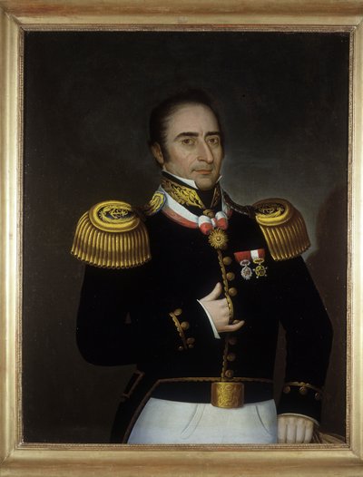 André Hyppolite Bouchard - Eerste officier tegen de revolutie van Buenos Ayres door Unknown artist