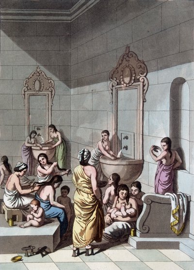 Openbare baden in Palestina - in 