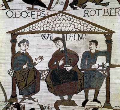 Tapijt van Bayeux, bekend als Borduurwerk van Koningin Mathilde door Unknown artist