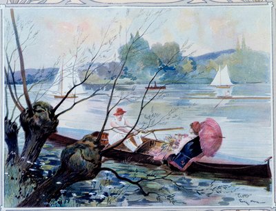 Bootwandeling door Unknown Artist