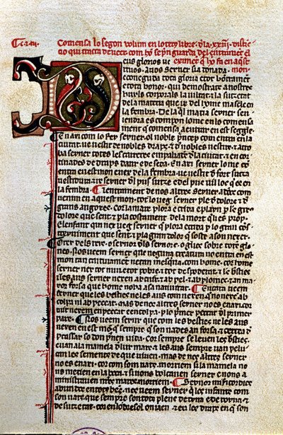 "Boek van contemplatie over God" (manuscript) door Unknown Artist