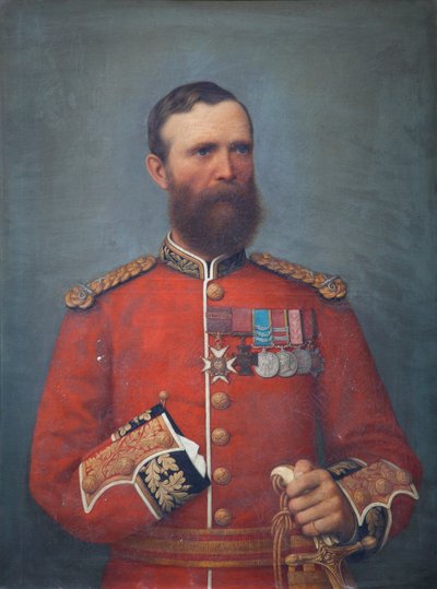 Brevet Majoor Mark Walker VC (1827-1902) door Unknown artist