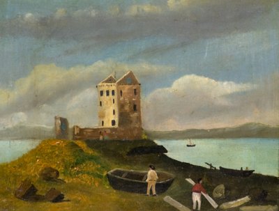 Broughty Castle door Unknown artist