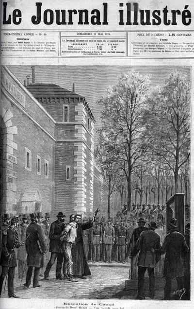 CAMPI, DE MOORDENAAR VAN DE RUE DU REGARD - 