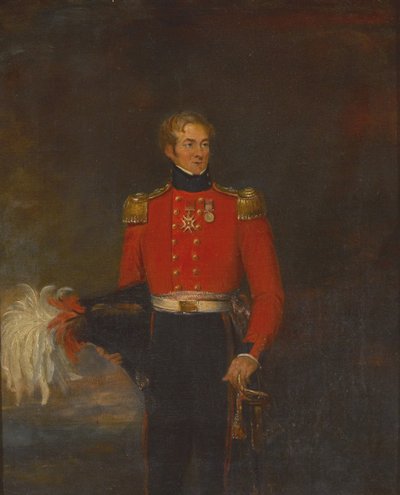 Kolonel Sir Richard Llewellyn, 28e Regiment of Foot, ca. 1835 door Unknown