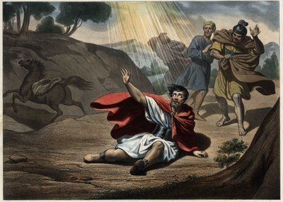 Bekering van St. Paulus. Christus