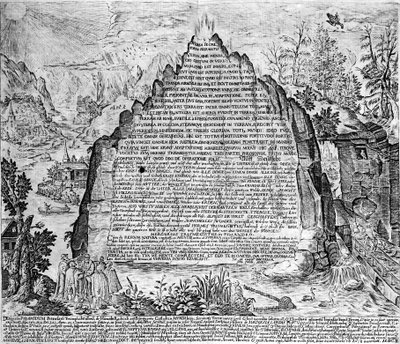Gravure van het 
