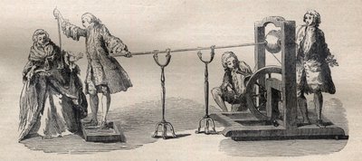Experiment uitgevoerd met de Boze-machine: ontsteking van de geest van wijn met de punt van een zwaard door Unknown artist