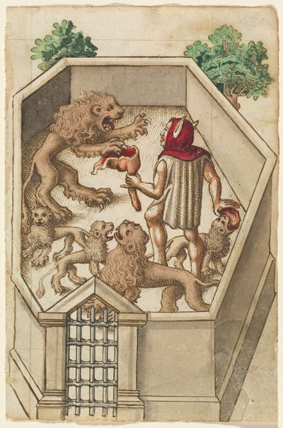 Voer geen dingen die scherpe klauwen hebben [fol. 38 recto] door Unknown Artist