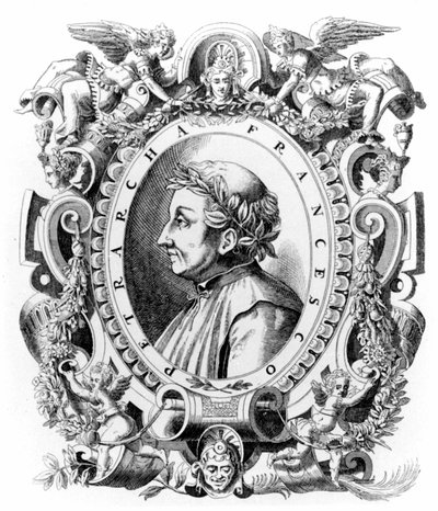 Francesco Petrarca (Petrarca) door Unknown artist