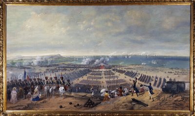 Grote parade in het militaire kamp van Boulogne door Unknown artist