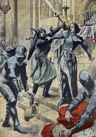Honderdjarige oorlog: "Voorstelling van de Franse heldin Jeanne d
