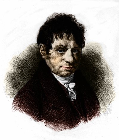 Jean Baptiste Say (Jean Baptiste) (1767 - 1832), Franse econoom en industrieel door Unknown artist