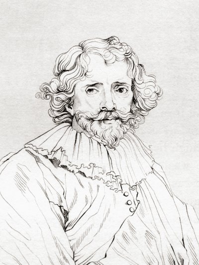 Johannes Vorstermans, ca. 1643 – ca. 1700. Uit The Historic Gallery of Portraits and Paintings, gepubliceerd in 1808. door Unknown Artist