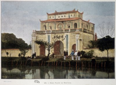 Kinh-Luoc Pagode, Hanoi, ca. 1895 door Unknown artist