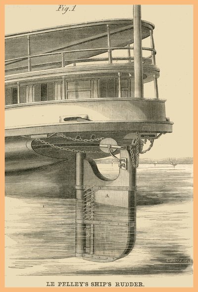 Le Pelleys Scheepsroer door Unknown Artist