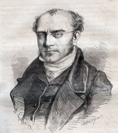 Louis-Chrysostome (Louis Chrysostome) Michel di Michel de Bourges 1797-1853 Franse advocaat en politicus. door Unknown artist
