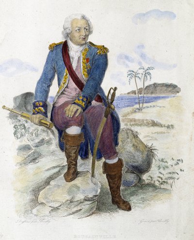 Louis Antoine, Graaf van Bougainville, Franse navigator - in 