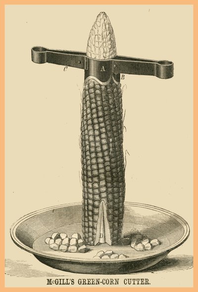McGills groene maïssnijder door Unknown Artist