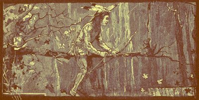 Inheemse Amerikaanse mythe waarin een jongen wijsheid leert van een eekhoorn door Unknown artist
