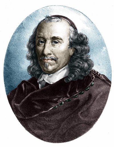 Pierre Corneille (1606 - 1684), Franse dramatische dichter door Unknown artist